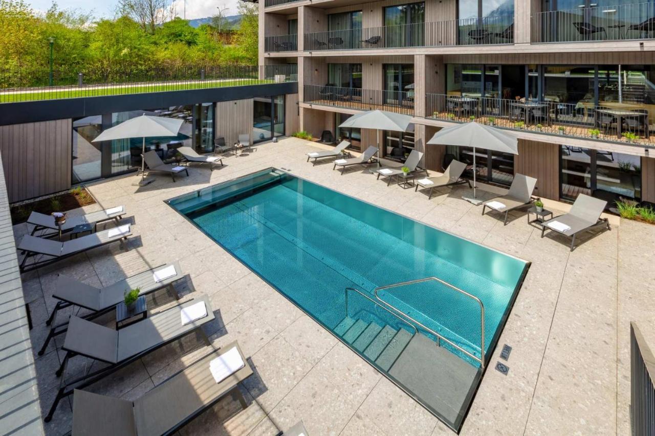 Emma Deluxe Aparthotel Ganzjaehrig Beheizter Aussenpool Piesendorf Buitenkant foto