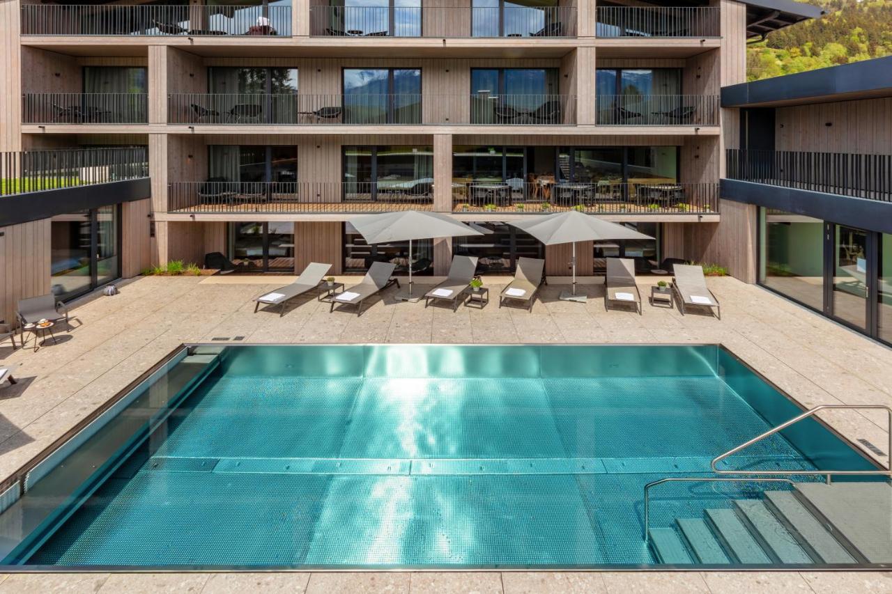 Emma Deluxe Aparthotel Ganzjaehrig Beheizter Aussenpool Piesendorf Buitenkant foto