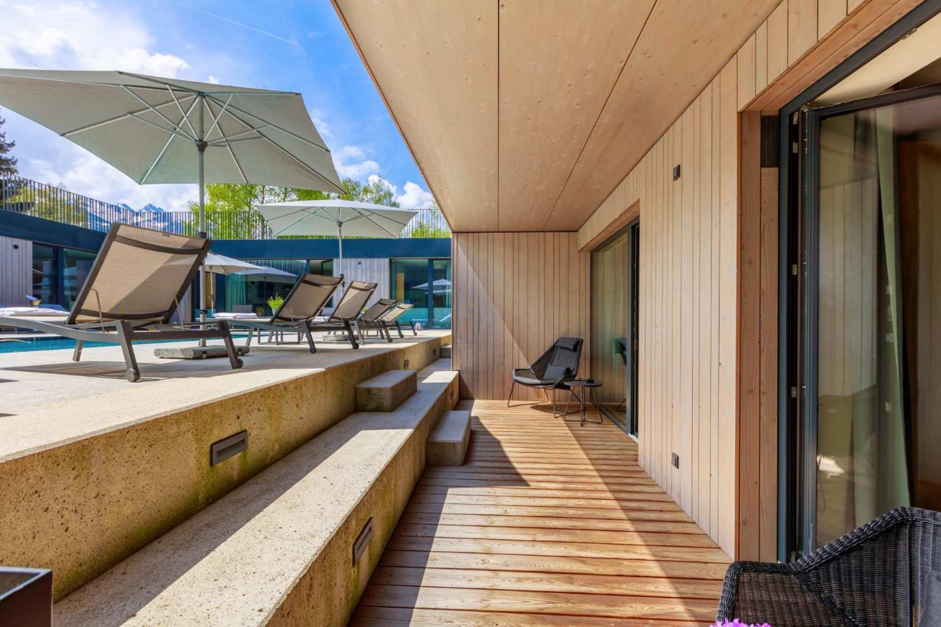 Emma Deluxe Aparthotel Ganzjaehrig Beheizter Aussenpool Piesendorf Kamer foto